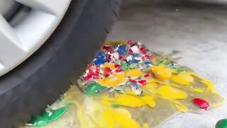 Experiment Car vs SuperBikes Toys | Crushing Crunchy & Soft Things by Car