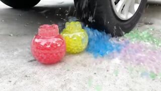 Experiment Car vs Color Coca Cola with Long Balloons | Crushing Crunchy & Soft Things by Car