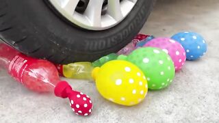 Experiment Car vs Piping Jelly Bags | Crushing Crunchy & Soft Things by Car