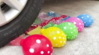 Experiment Car vs golden Eggs | Crushing Crunchy & Soft Things by Car