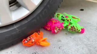 Experiment Car vs Big Watermelon | Crushing Crunchy & Soft Things by Car