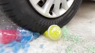 Experiment Car vs Big Jelly | Crushing Crunchy & Soft Things by Car