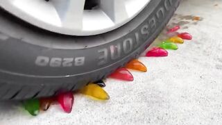 Experiment Car vs Pop Pop Firecrackers 2 | Crushing Crunchy & Soft Things by Car