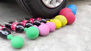 Experiment Car vs Piping Thermocol Balls | Crushing Crunchy & Soft Things by Car