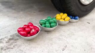 Experiment Car vs Colgate with Long Balloons | Crushing Crunchy & Soft Things by Car