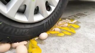 Experiment Car vs Rainbow Pineapple | Crushing Crunchy & Soft Things by Car