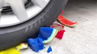 Experiment Car vs Marbles inside a bowl | Crushing Crunchy & Soft Things by Car