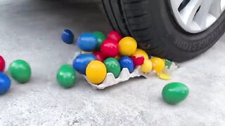 Experiment Car vs Piping Candy | Crushing Crunchy & Soft Things by Car