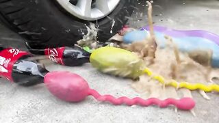 Experiment Car vs Piping Candy | Crushing Crunchy & Soft Things by Car