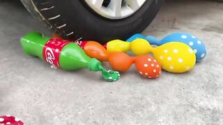 Experiment Car vs Orbeez in Gloves | Crushing Crunchy & Soft Things by Car